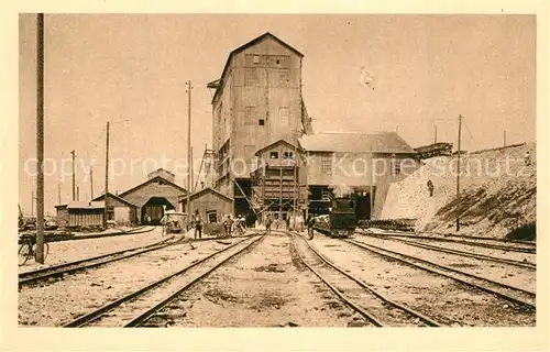 Kembs_Elsass Usine de concassage et de triage Juillet 1930 Kembs Elsass