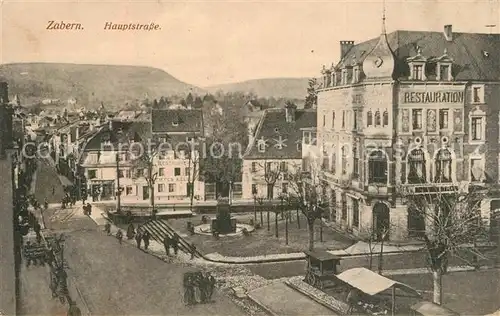 Zabern_Saverne Hauptstrasse Zabern Saverne