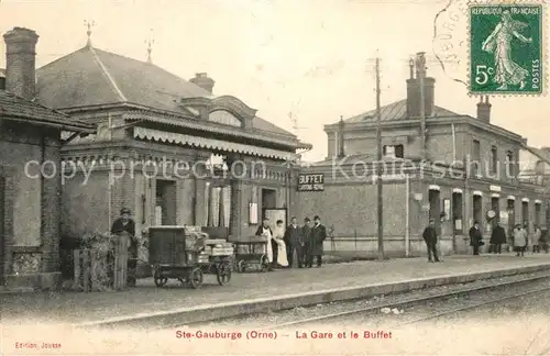 Sainte Gauburge Sainte Colombe La Gare et le Buffet Sainte Gauburge Sainte Colombe