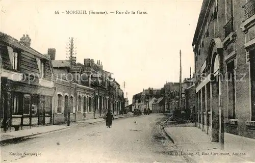 Moreuil Rue de la Gare Moreuil