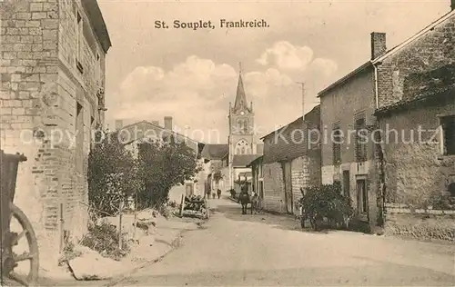 Saint Souplet sur Py Strassenpartie Saint Souplet sur Py