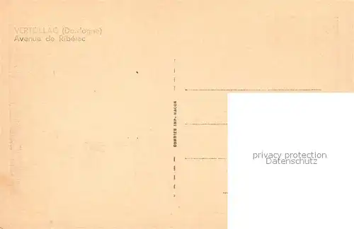 Verteillac Avenue de Riberac Verteillac