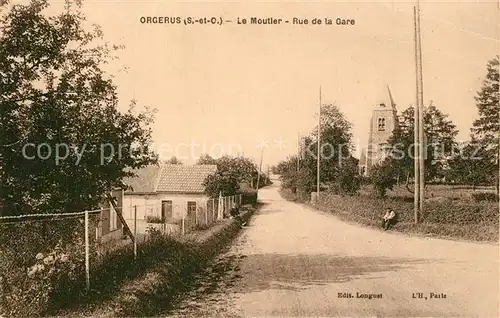 Orgerus Le Moutier Rue de la Gare Orgerus