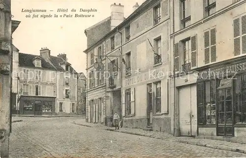 Longjumeau Hotel du Dauphin ou fut signee la Paix Boiteuse Longjumeau