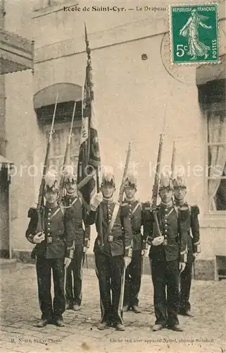 Saint Cyr_Ardeche Ecole Le Drapeau Saint Cyr Ardeche