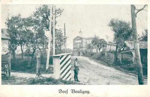 Bouligny Dorfmotiv Wachtposten Bouligny