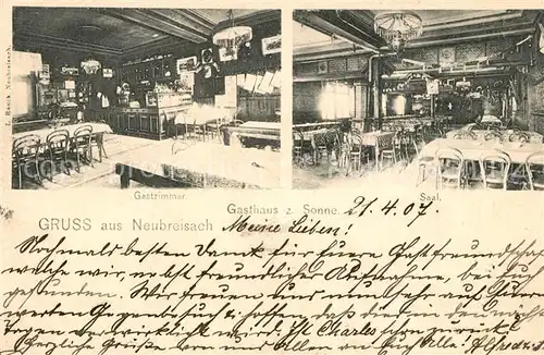 Neubreisach_Neuf Brisach Gasthaus zur Sonne Gastzimmer Saal 