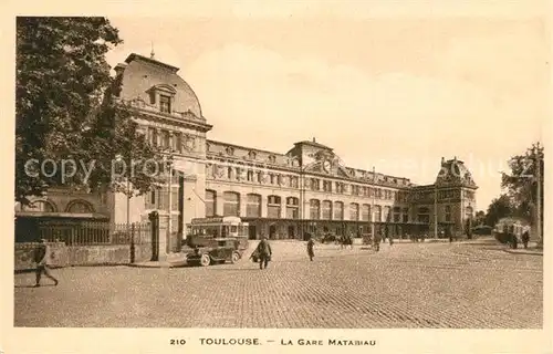 Toulouse_Haute Garonne La Gare Matabiau Bahnhof Toulouse Haute Garonne