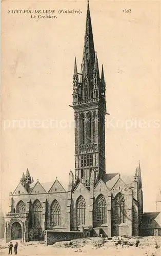 Saint Pol de Leon Chapelle Notre Dame du Creisker Saint Pol de Leon