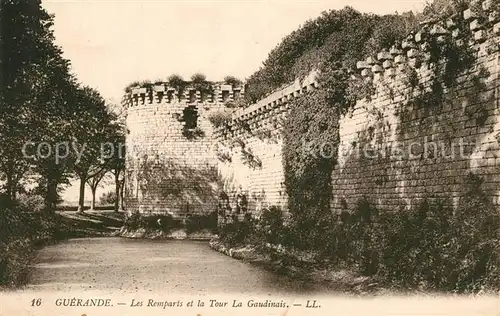 Guerande Les remparts et Tour La Gaudinais Guerande