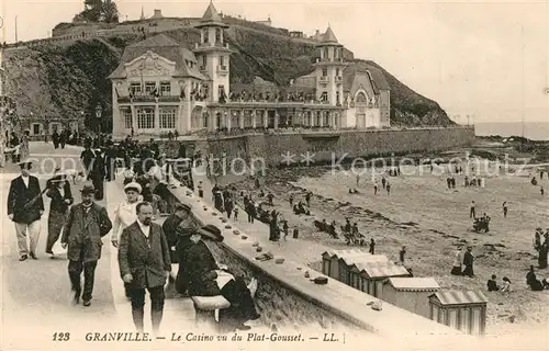 Granville_Manche Casino vu du Plat Gousset Granville_Manche