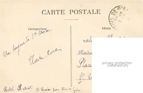 Sainte Croix en Jarez Vieille porte et fronton de la cellule de Saint Bruno Sainte Croix en Jarez