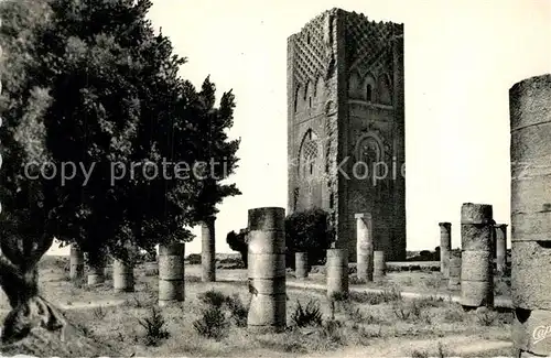 Rabat_Marokko La Tour Hassan Rabat Marokko