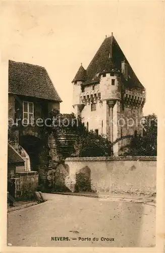 Nevers_Nievre Porte du Croux Nevers Nievre