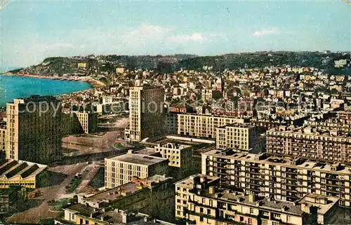 Le_Havre Vue generale sur Sainte Adresse et la Porte Oceane Le_Havre
