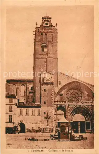 Toulouse_Haute Garonne Cathedrale Sainte Etienne Toulouse Haute Garonne