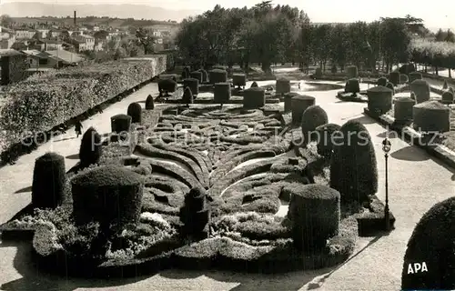 Castres_Tarn Jardin de l Eveche dessine par le Notre 17e siecle Castres_Tarn