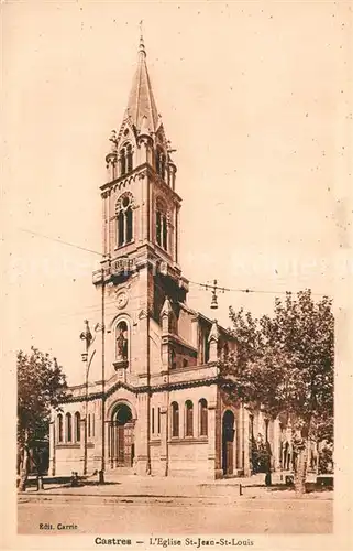 Castres_Tarn Eglise Saint Jean Saint Louis Castres_Tarn