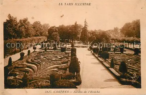Castres_Tarn Jardin de l Eveche Castres_Tarn
