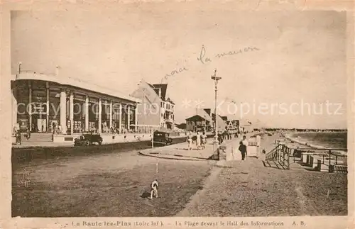 La_Baule les Pins La plage devant le Hall des Informations La_Baule les Pins