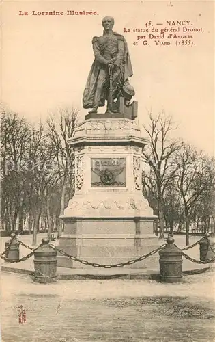 Nancy_Lothringen Statue du General Drouot Monument Nancy Lothringen
