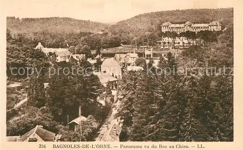 Bagnoles de l_Orne Panorama vu du Rod au Chien Bagnoles de l_Orne