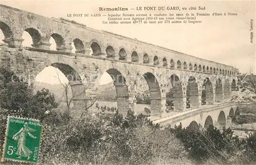 Remoulins Pont du Gard Remoulins