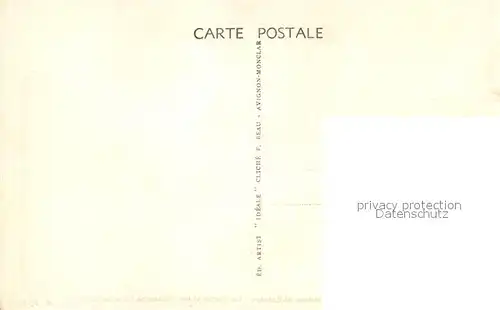 Orange Colline Saint Eutrope Statue de la Vierge et les Voûtes de l ancien chateau Orange