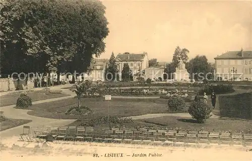 Lisieux Jardin Public Statue Monument Lisieux