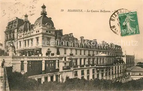 Biarritz_Pyrenees_Atlantiques Casino Bellevue Biarritz_Pyrenees