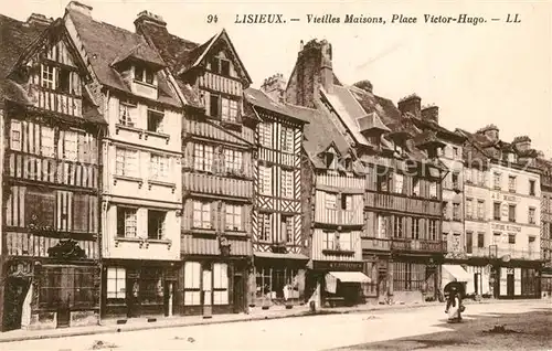 Lisieux Vieilles Maisons Place Victor Hugo Lisieux