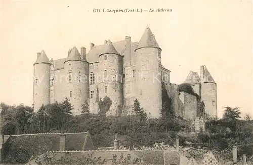 Luynes_Indre et Loire Chateau Schloss Luynes Indre et Loire
