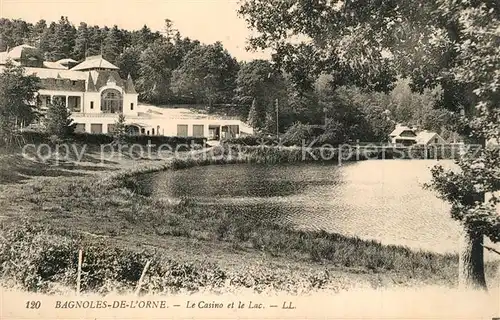 Bagnoles de l_Orne Le Casino et le Lac Bagnoles de l_Orne