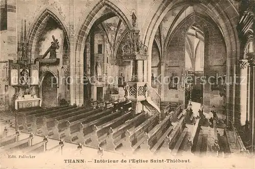 Thann_Haut_Rhin_Elsass Interieur de l Eglise Saint Thiebaut Thann_Haut_Rhin_Elsass