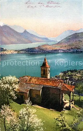 Capo_San_Martino Panorama Luganer See Alpen Baumbluete Capo_San_Martino