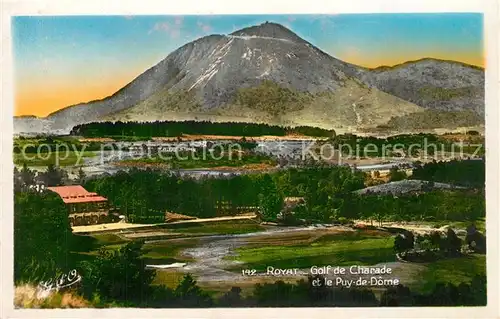 Royat_Puy_de_Dome Panorama Golf de Charade Royat_Puy_de_Dome