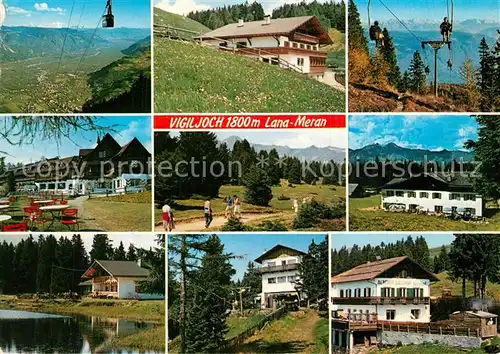 Vigiljoch Seilbahn Gasthof Jocher Gasthof Seehof Gasthaus Seespitz Vigiljoch