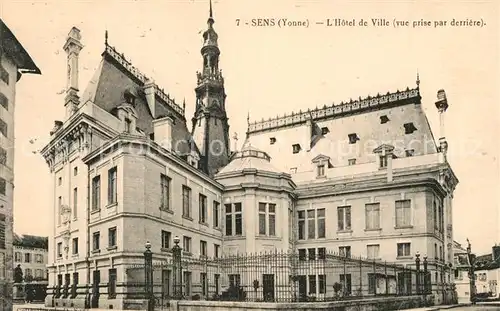 Sens_Yonne Hotel de Ville Sens_Yonne