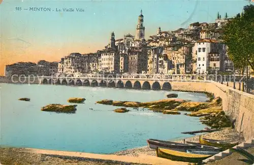 Menton_Alpes_Maritimes La Vieille Ville Menton_Alpes_Maritimes