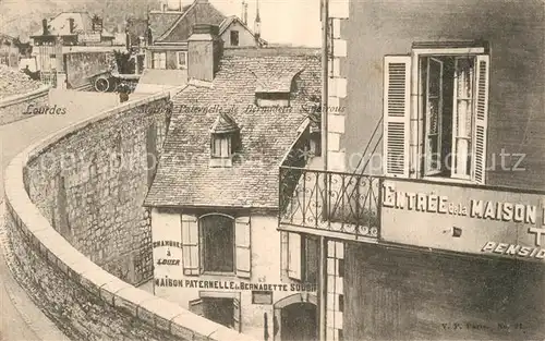 Lourdes_Hautes_Pyrenees Maison Paternelle de Bernadette Soubirous Lourdes_Hautes_Pyrenees