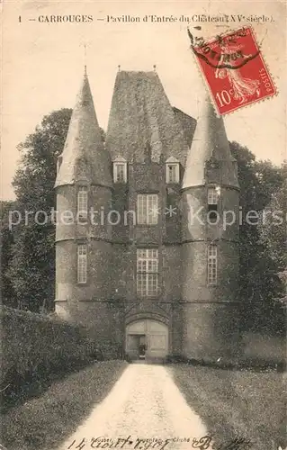 Carrouges Pavillon dEntree du Chateau Carrouges