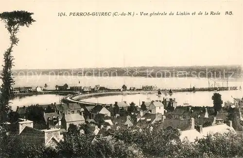 Perros Guirec Vue generale du Linkin et de la Rade Perros Guirec