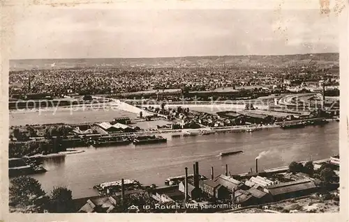 Rouen Vue panoramique Rouen
