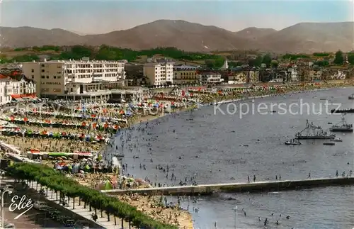 Saint Jean de Luz La Plage a lHeure du Bain Saint Jean de Luz