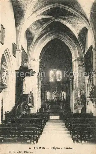 Fismes Eglise Interieur Fismes
