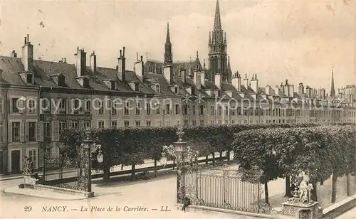 Nancy_Lothringen La Place de la Carriere Nancy Lothringen