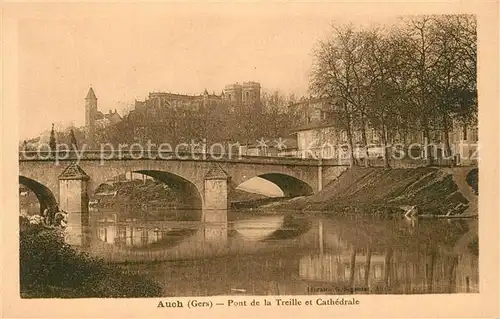 Auch_Gers Pont de la Treille et Cathedrale Auch_Gers
