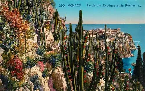 Monaco Le Jardin Exotique et le Rocher Monaco