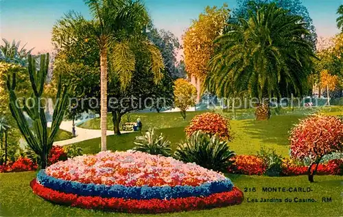 Monte Carlo Les Jardins du Casino Monte Carlo