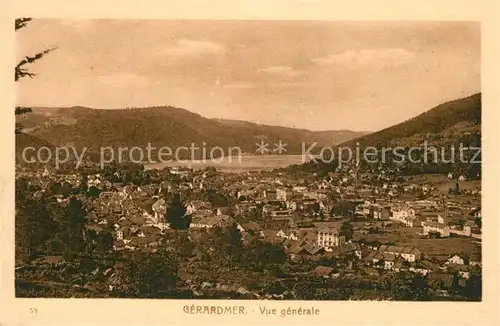 Gerardmer_Vosges Vue generale Gerardmer Vosges